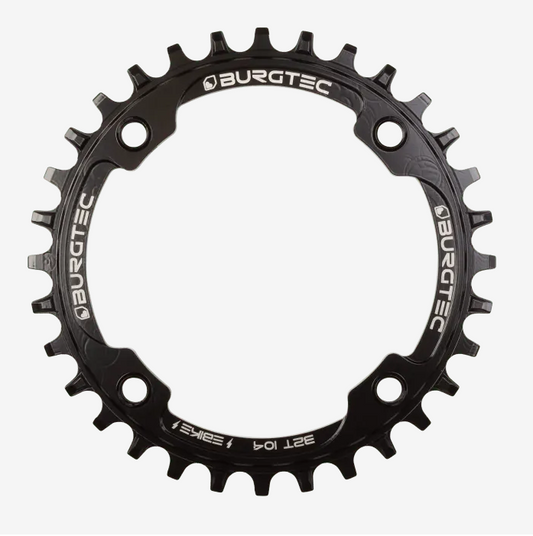 Burgtec 104M BCD Inside Fit E-Bike Steel Thick Thin Chainring