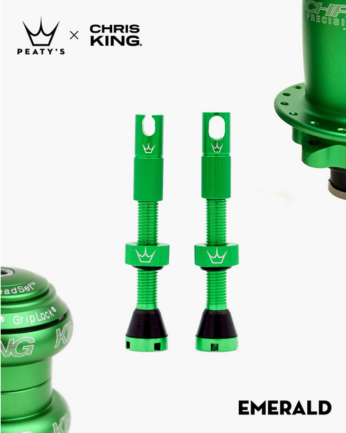 Peaty's x Chris King MK2 Tubeless Valves 