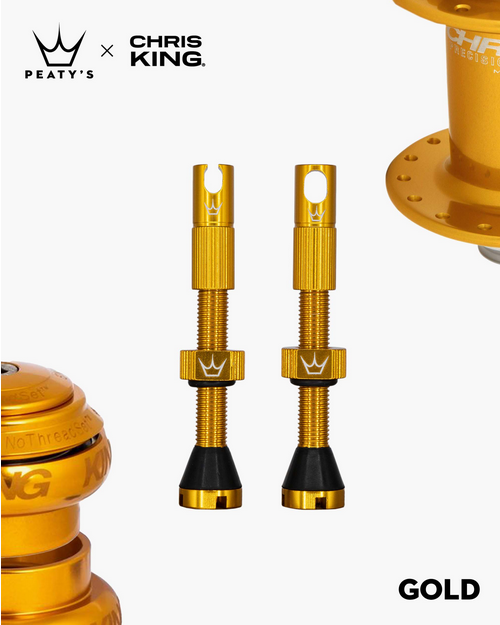 Peaty's x Chris King MK2 Tubeless Valves 