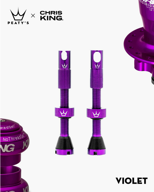 Peaty's x Chris King MK2 Tubeless Valves 