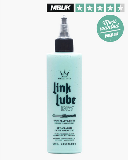 Peaty's Products Link Lube Dry Weather Lubricante de Cadena